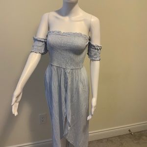 Young fabulous and broke “ denim” tunic